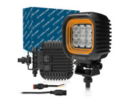 Darba Gaismas Lukturis Ar Oranžu Vai Baltu DRL Gaismu 63W + 10W DRL